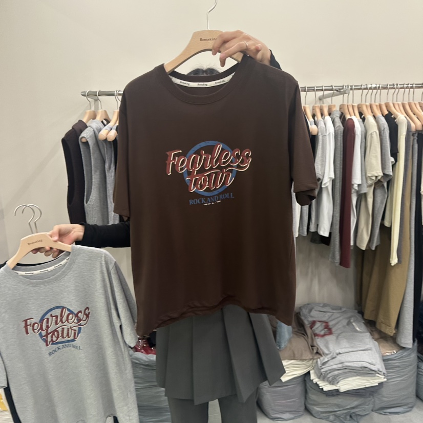 URBANSTORY/REMAKING東大門㊣直郵女裝新品休閑時尚真品T恤Remaking/URBANSTORYT恤圖色3