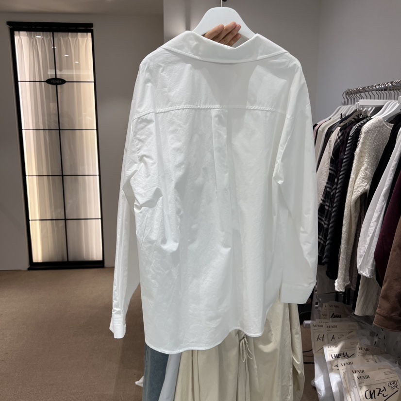 VENIR-a韓國代購㊣女士新品熱賣推薦休閑職業25秋冬襯衫蕾絲衫VENIR-a襯衫/蕾絲衫