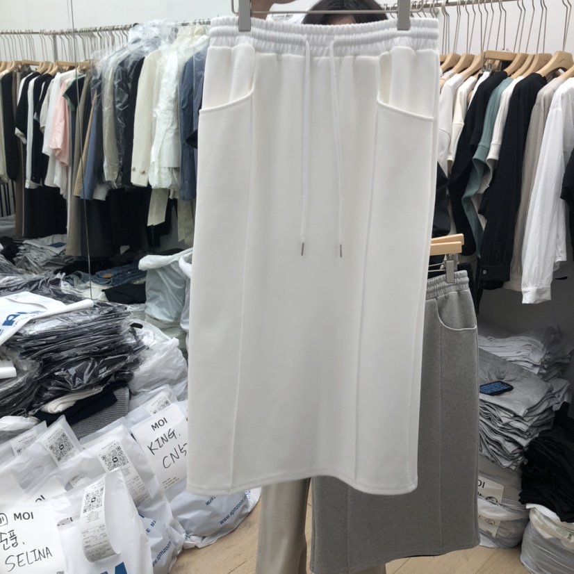 OGI東大門㊣實拍女裝新品25秋冬時尚職業休閑真品半身裙中短裙FLat OGI半身裙/中短裙