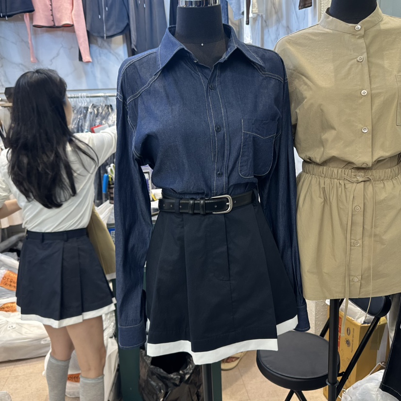 OLIVE TrEE韓國直郵㊣女士新品時尚職業推薦25秋冬襯衫蕾絲衫OLIVE TrEE襯衫/蕾絲衫