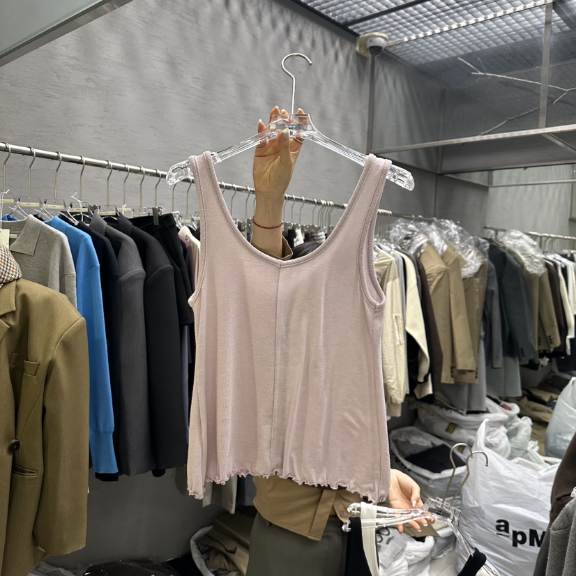 UOOV東大門㊣直郵女裝新品25秋冬休閑職業推薦真品吊帶背心UOOV吊帶/背心