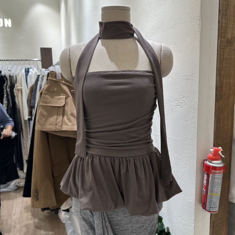 HANSUNGHYUN韓國代購㊣女士新品熱賣休閑25秋冬職業吊帶背心HANSUNGHYUN吊帶/背心