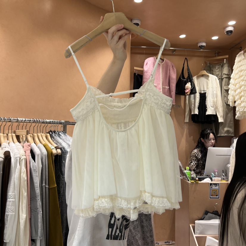 BY FLOW東大門㊣代購女裝新品真品人氣休閑推薦25秋冬吊帶背心BY FLOW吊帶/背心