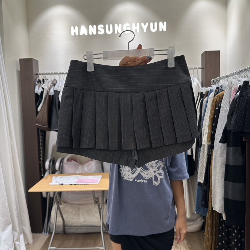HANSUNGHYUN韓國直郵㊣女裝新款真品人氣熱賣時尚職業推薦裙褲HANSUNGHYUN裙褲
