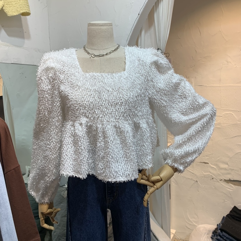 OZ韓國直郵㊣女裝新品人氣熱賣休閑時尚真品職業襯衫蕾絲衫OZ.ounce襯衫/蕾絲衫