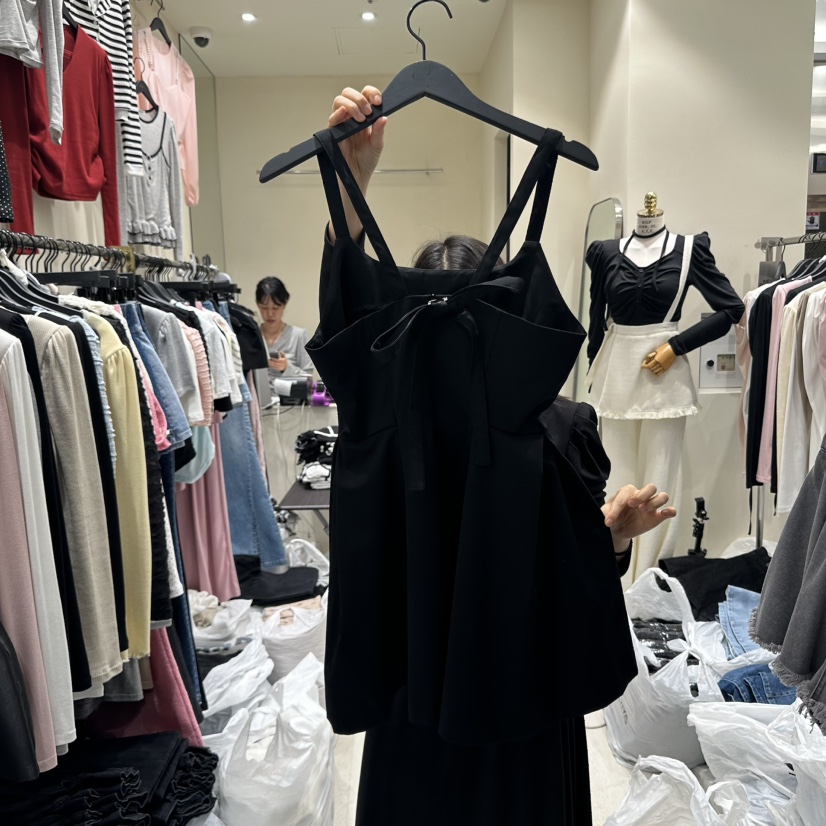 MONOPOLY東大門㊣實拍女裝新品人氣25秋冬熱賣職業休閑連衣裙MONO_POLY連衣裙