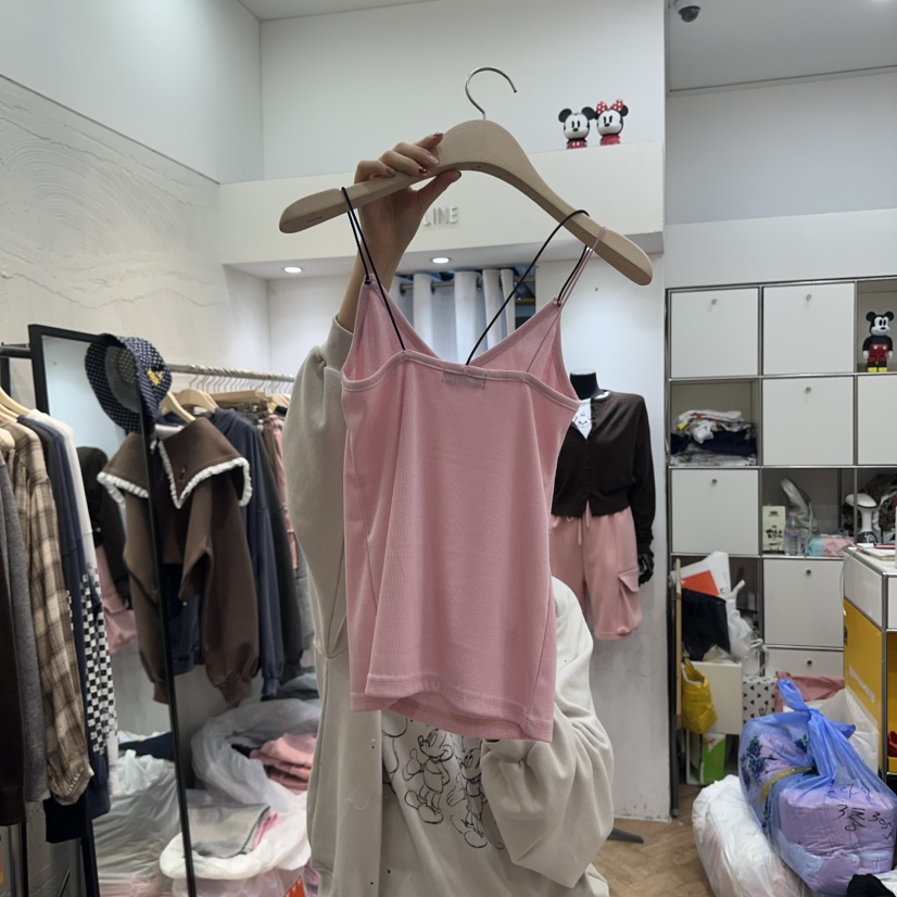 DE LINE東大門㊣代購女裝新品時尚真品職業休閑人氣吊帶背心DE LINE吊帶/背心