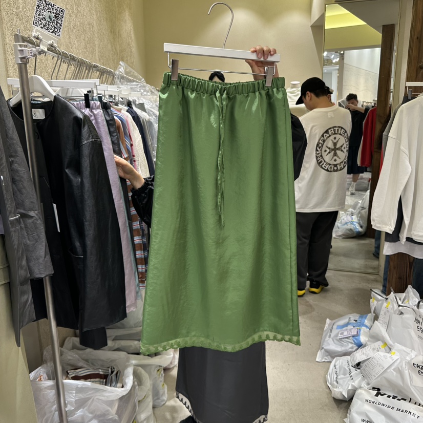 REFLAT東大門㊣實拍女士新品熱賣時尚真品25秋冬人氣休閑長裙REFLAT長裙圖色3