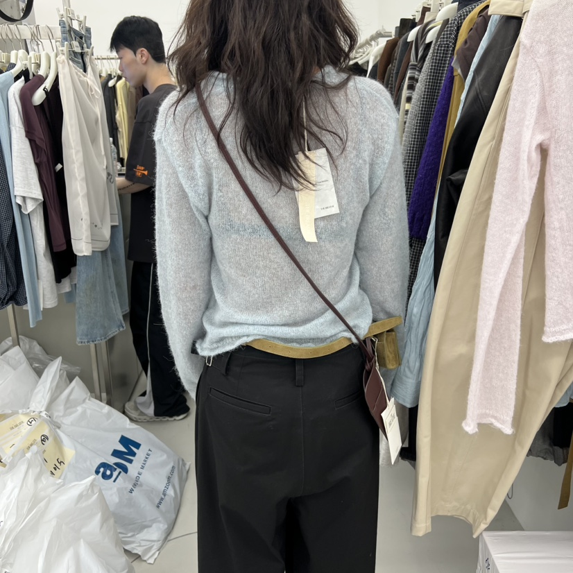 BREATHE韓國直郵㊣女士新品推薦25秋冬時尚真品休閑針織衫羊駝BREATHE針織衫