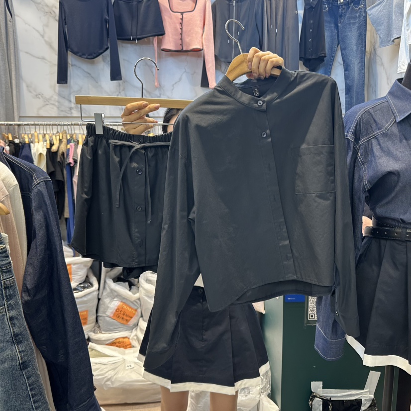 OLIVE TrEE東大門㊣實拍女裝新品推薦人氣休閑套裝兩件套套裝OLIVE TrEE套裝圖色2