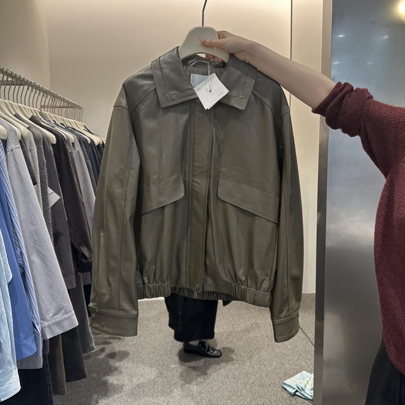 ALTER東大門㊣實拍女士新品休閑時尚職業真品人氣推薦皮衣皮革Alter皮衣