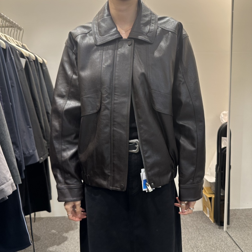 ALTER東大門㊣實拍女士新品休閑時尚職業真品人氣推薦皮衣皮革Alter皮衣圖色2