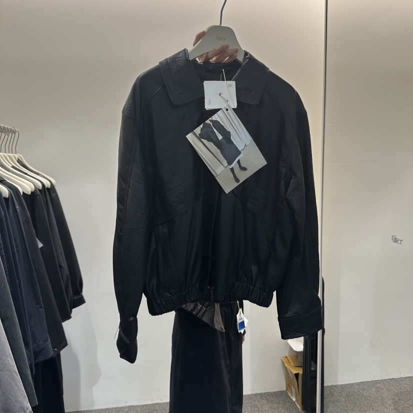 ALTER東大門㊣實拍女士新品休閑時尚職業真品人氣推薦皮衣皮革Alter皮衣圖色3