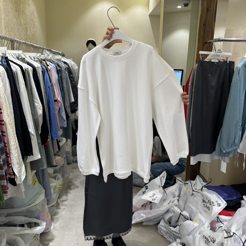 REFLAT韓國代購㊣女士新品推薦25秋冬真品休閑時尚職業衛衣REFLAT衛衣