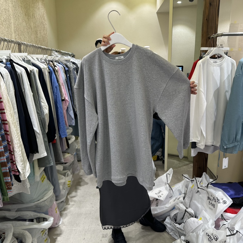 REFLAT韓國代購㊣女士新品推薦25秋冬真品休閑時尚職業衛衣REFLAT衛衣圖色2