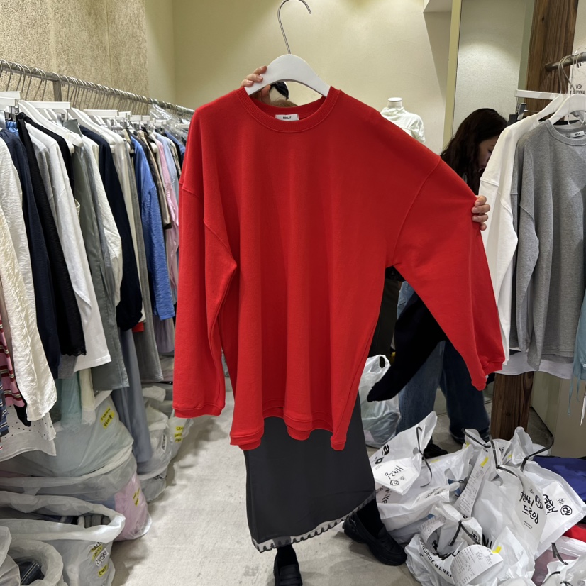 REFLAT韓國代購㊣女士新品推薦25秋冬真品休閑時尚職業衛衣REFLAT衛衣圖色3