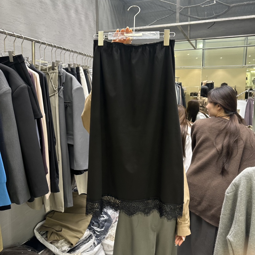 UOOV東大門㊣代購女裝新品熱賣時尚休閑職業真品人氣推薦長裙UOOV長裙