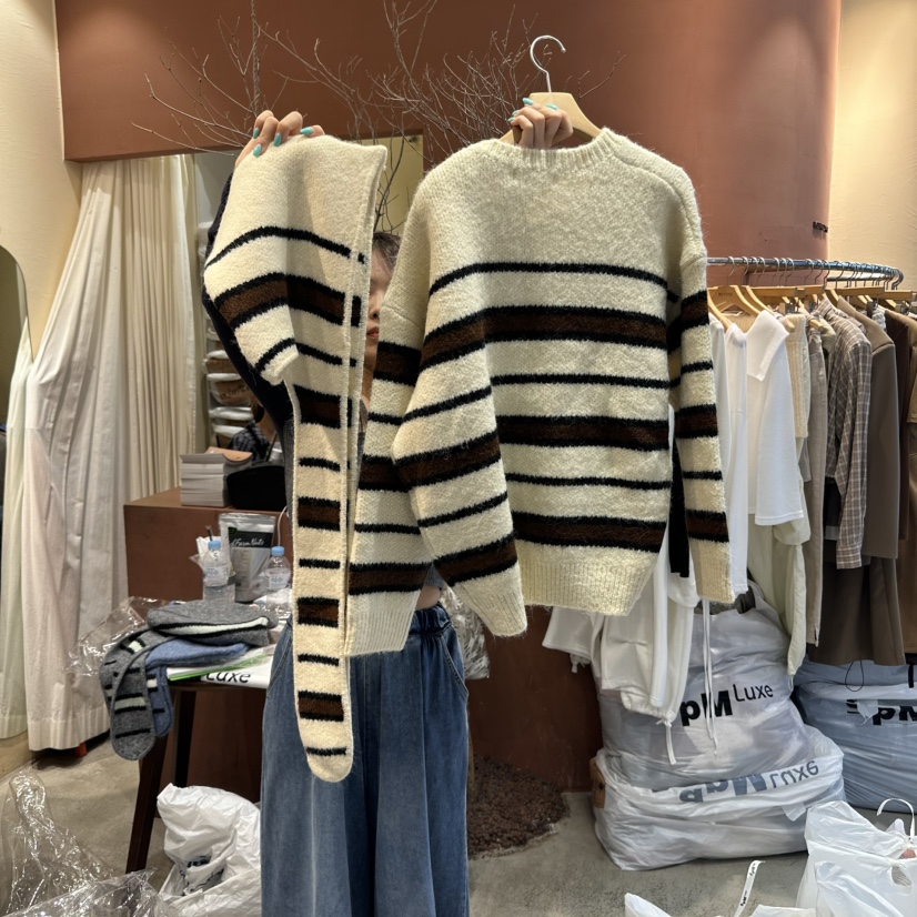MIENNE東大門㊣實拍女裝新品25秋冬人氣休閑時尚套裝兩件套MIENNE套裝