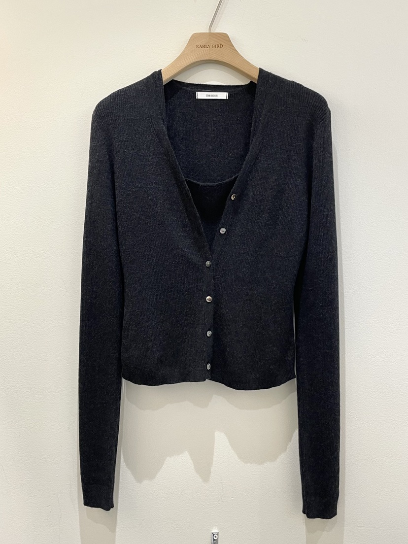 OBSESS東大門㊣實拍女士新品時尚休閑真品25秋冬人氣套裝套裝OBSESS/EARLY BIRD套裝圖色3
