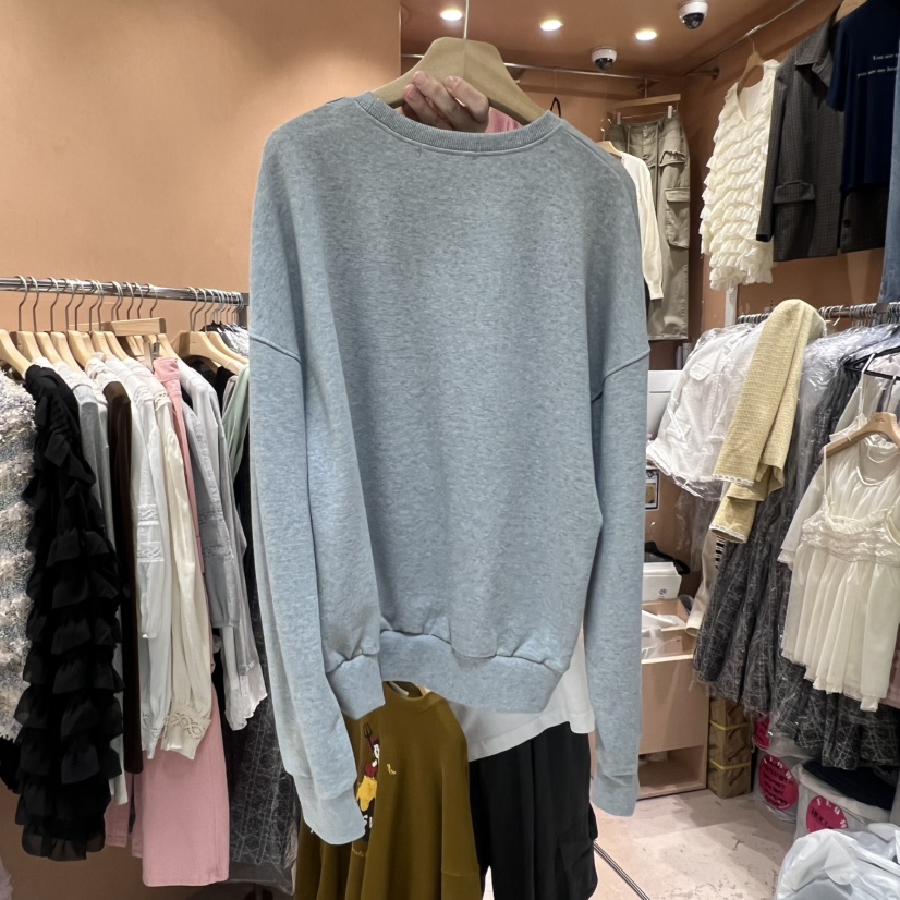 BY FLOW東大門㊣實拍女裝新品推薦職業休閑人氣25秋冬衛衣BY FLOW衛衣