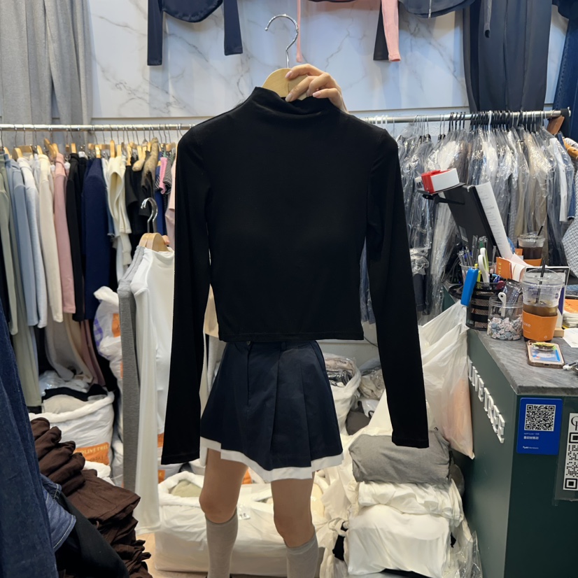 OLIVE TrEE東大門㊣實拍女士新品真品人氣職業休閑長袖T恤OLIVE TrEE長袖T恤圖色3
