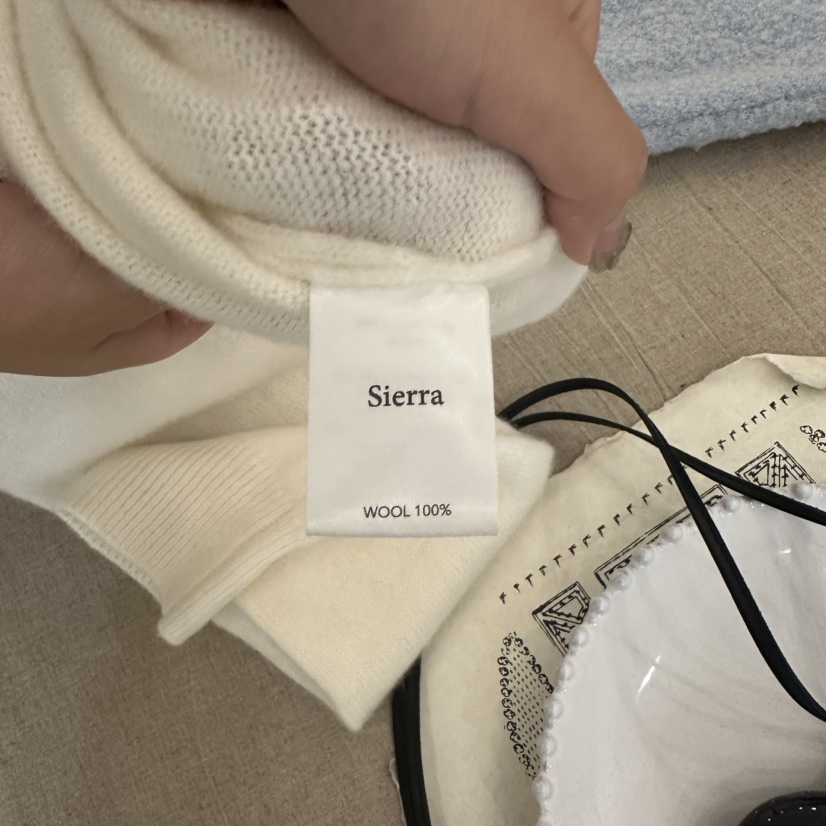 SIERRA韓國直郵㊣女裝新品25秋冬真品職業推薦休閑熱賣針織衫SIERRA針織衫