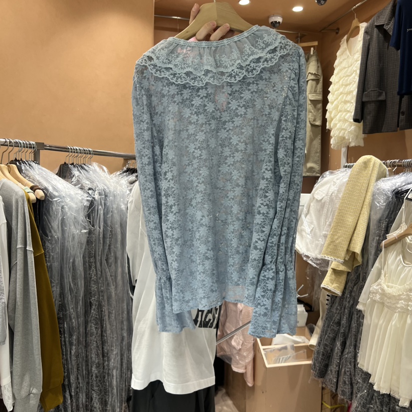 BY FLOW東大門㊣直郵女裝新品真品職業熱賣時尚襯衫蕾絲衫BY FLOW襯衫/蕾絲衫