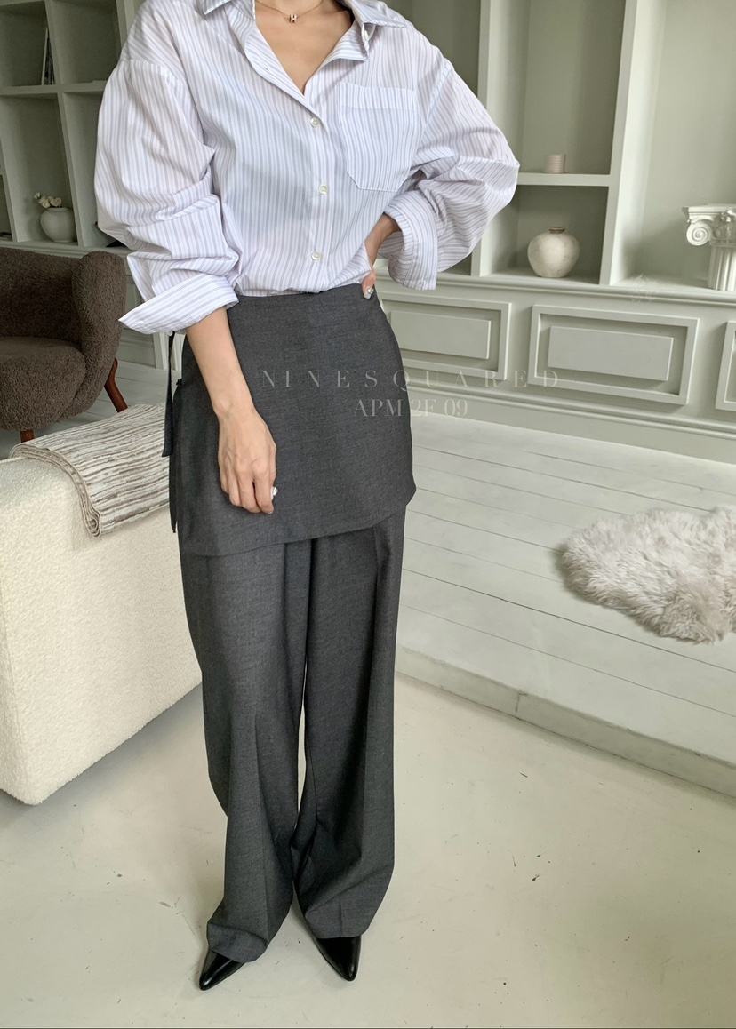NINESQUARED東大門㊣代購女士新款熱賣休閑推薦時尚25秋冬短裙NINESQUARED短裙