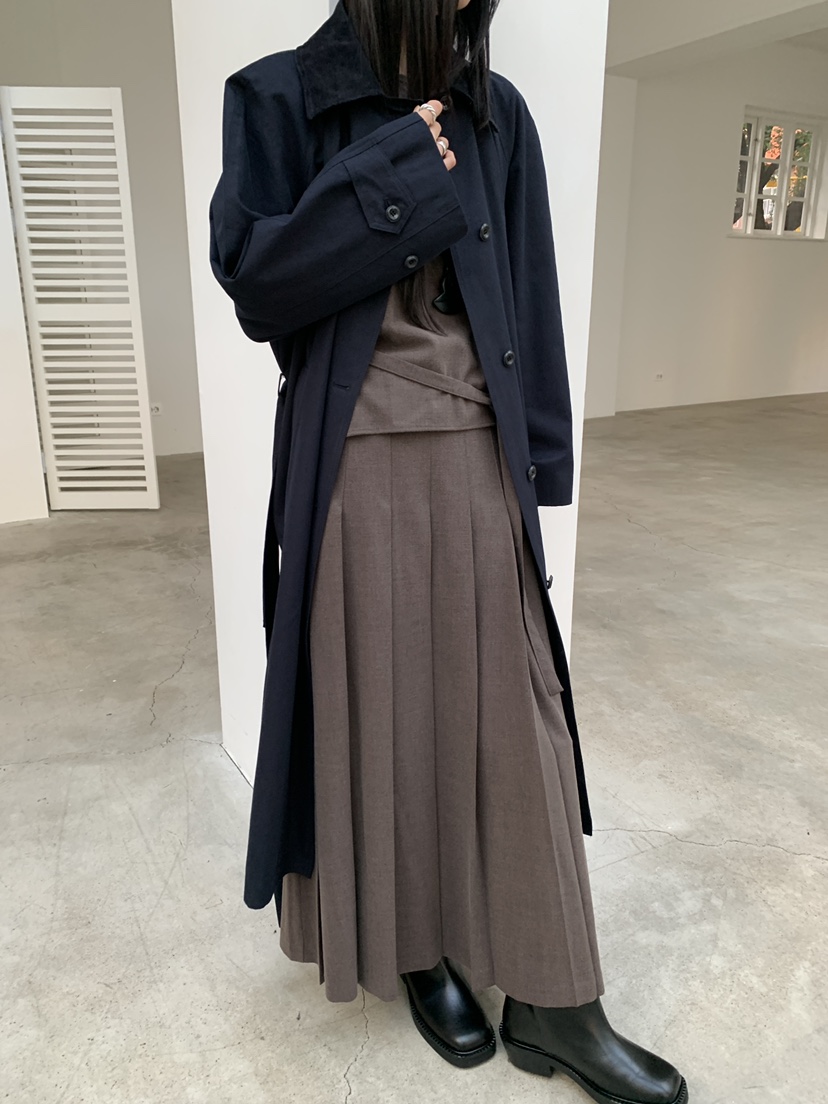 MOVENNE東大門㊣代購女裝新品職業休閑熱賣人氣25秋冬真品長裙MOVENNE長裙