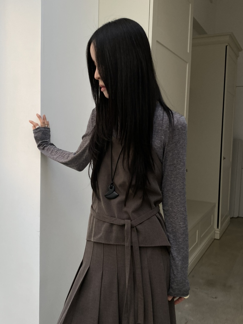 MOVENNE東大門㊣代購女士新款職業25秋冬休閑人氣推薦吊帶背心MOVENNE吊帶/背心