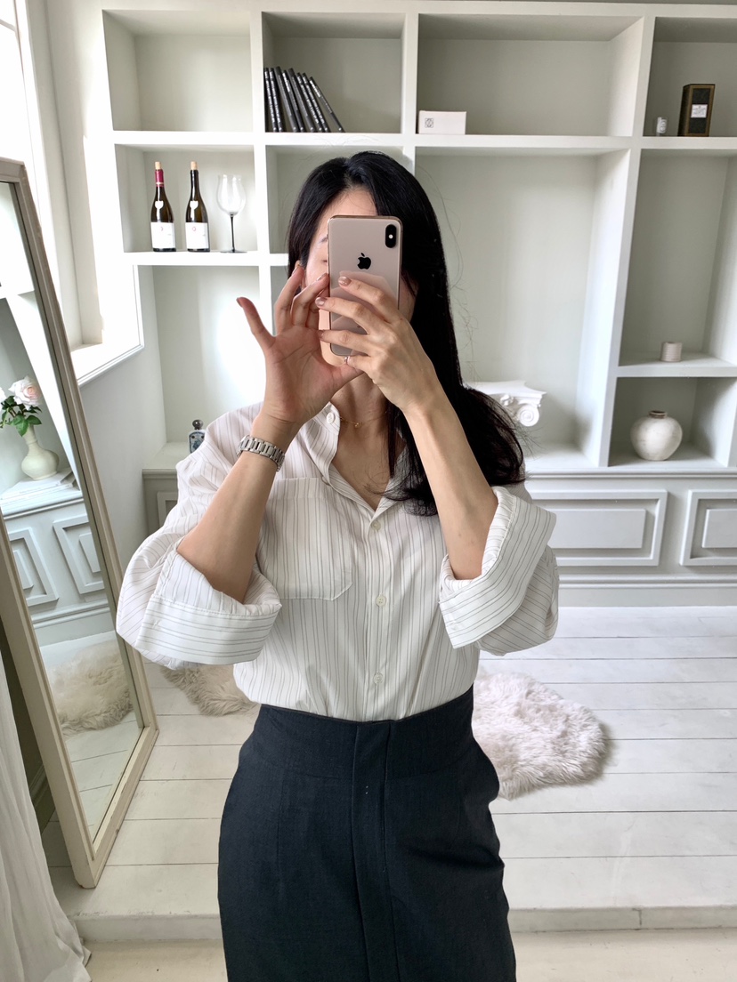 NINESQUARED東大門㊣實拍女裝新品真品職業休閑熱賣襯衫蕾絲衫NINESQUARED襯衫/蕾絲衫