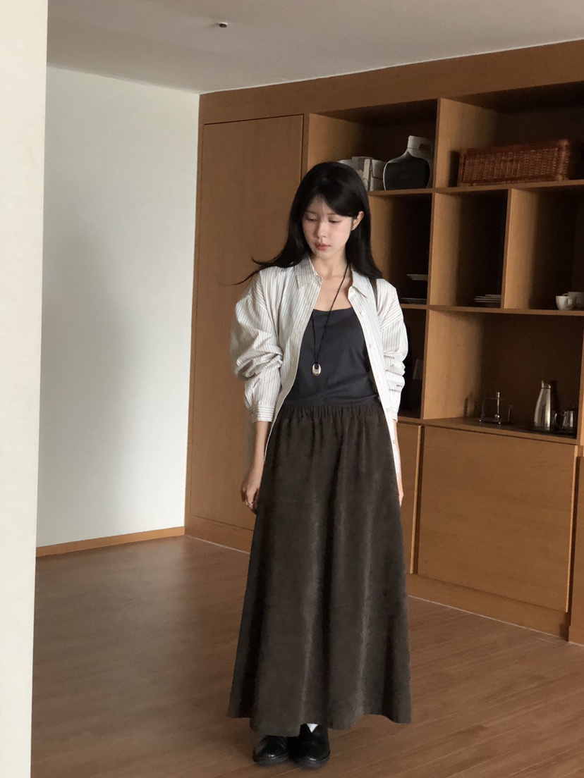 THE EYL韓國直郵㊣女士新品推薦職業休閑真品熱賣時尚長裙THE EYL長裙