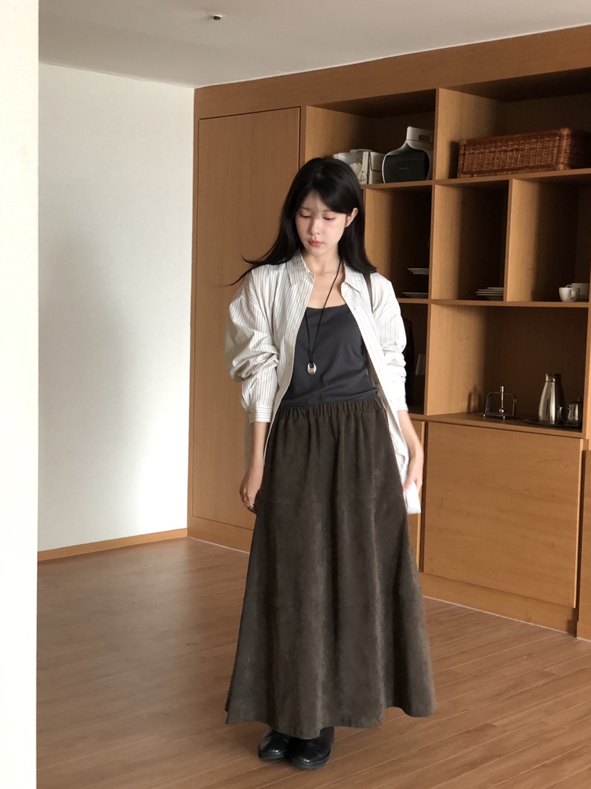 THE EYL韓國直郵㊣女士新品推薦職業休閑真品熱賣時尚長裙THE EYL長裙