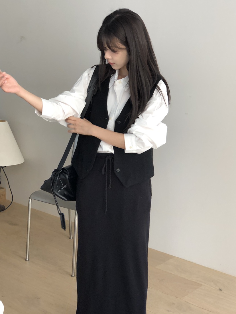 THE EYL韓國直郵㊣女士新款職業休閑真品人氣25秋冬推薦馬甲THE EYL馬甲