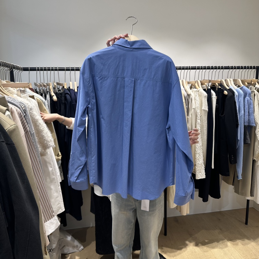 OVERTAKE東大門㊣代購女士新品職業時尚休閑25秋冬襯衫蕾絲衫OVERTAKE襯衫/蕾絲衫