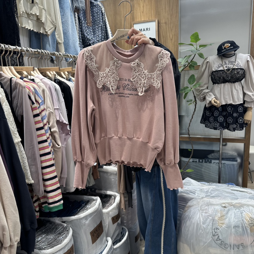 MARI CO韓國代購㊣女裝新品熱賣人氣職業時尚真品休閑衛衣MARI CO衛衣