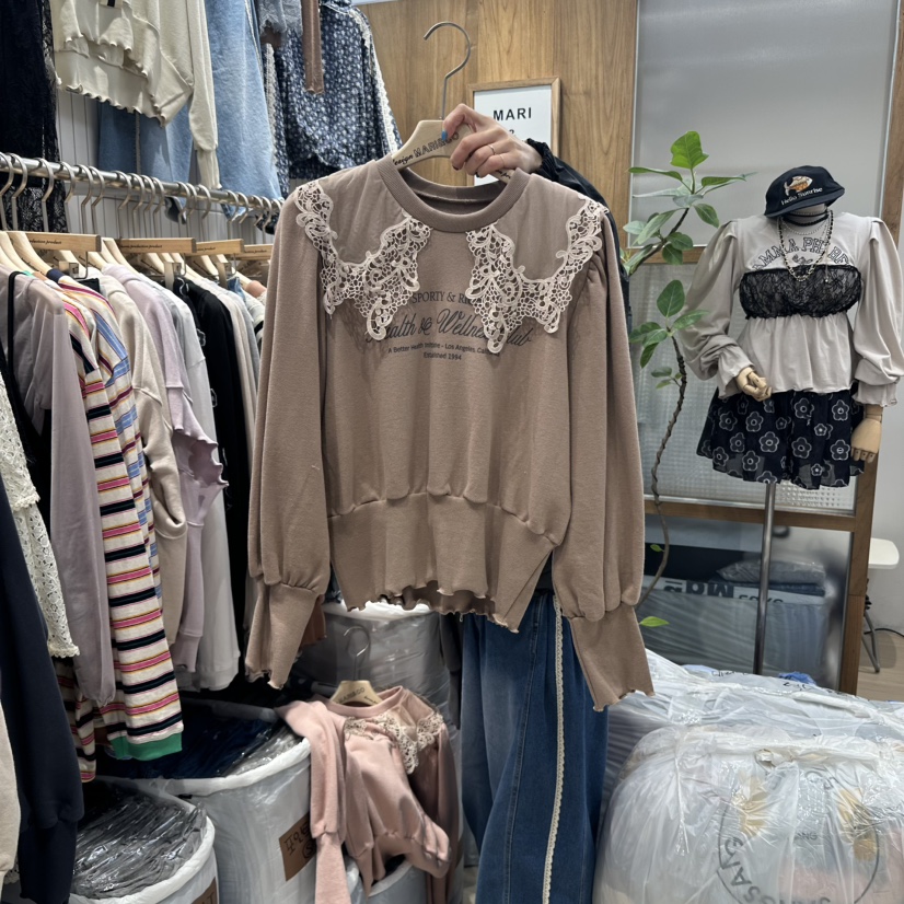 MARI CO韓國代購㊣女裝新品熱賣人氣職業時尚真品休閑衛衣MARI CO衛衣圖色2