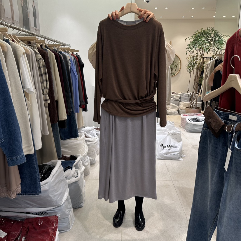 GRACIA東大門㊣直郵女裝新品職業時尚真品休閑熱賣25秋冬連衣裙GRACIA連衣裙