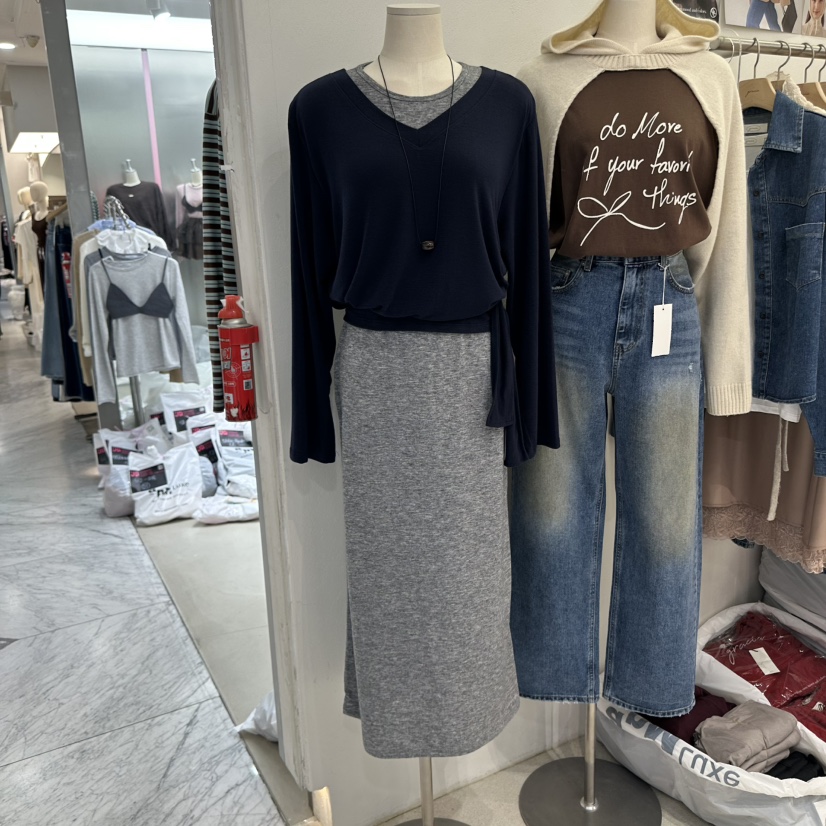 GRACIA東大門㊣直郵女裝新品職業時尚真品休閑熱賣25秋冬連衣裙GRACIA連衣裙