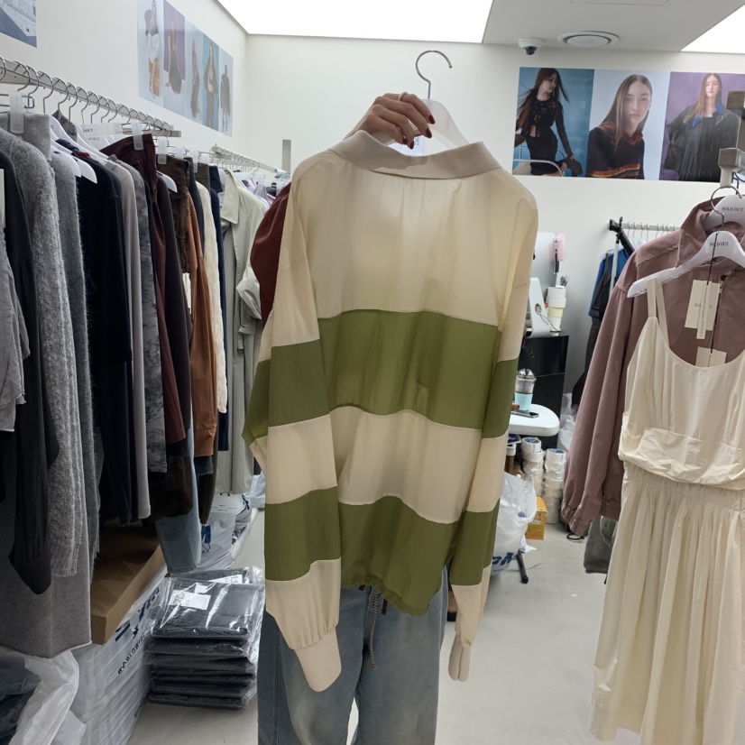 SOLD OUT東大門㊣直郵女士新款真品25秋冬人氣休閑襯衫蕾絲衫SOLD OUT襯衫/蕾絲衫