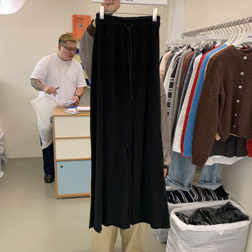 ARE東大門㊣代購女裝新品人氣職業熱賣25秋冬真品推薦長裙口袋ARE YOU/ARE長裙圖色2