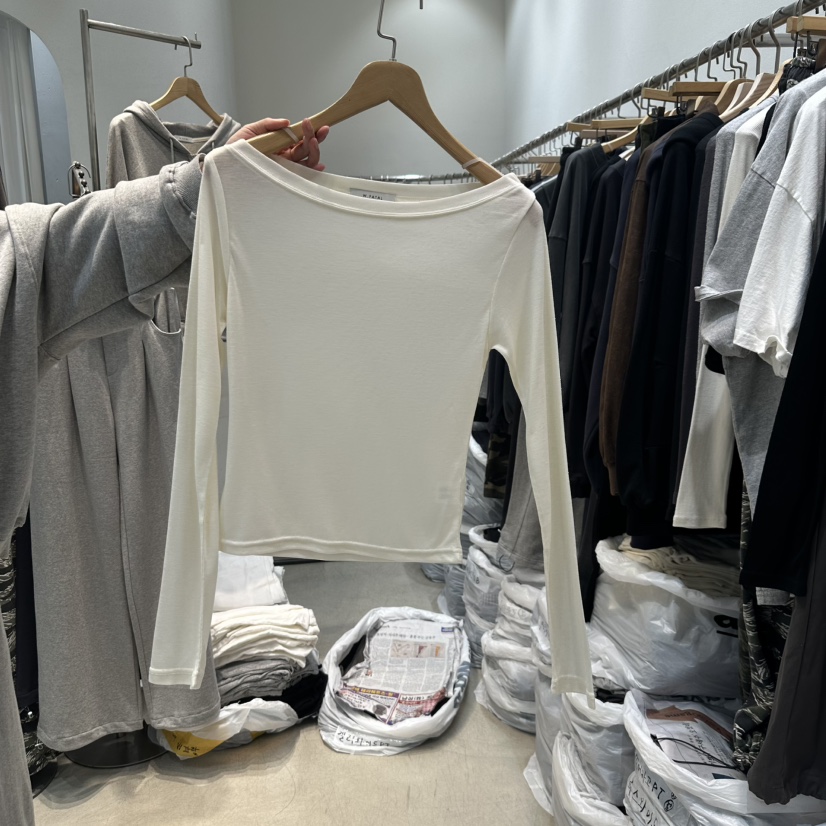 W.FATAL東大門㊣直郵女士新品熱賣休閑人氣25秋冬真品長袖T恤W.FATAL長袖T恤