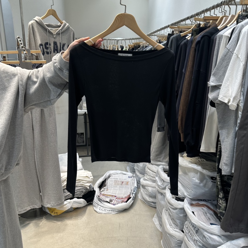 W.FATAL東大門㊣直郵女士新品熱賣休閑人氣25秋冬真品長袖T恤W.FATAL長袖T恤圖色3