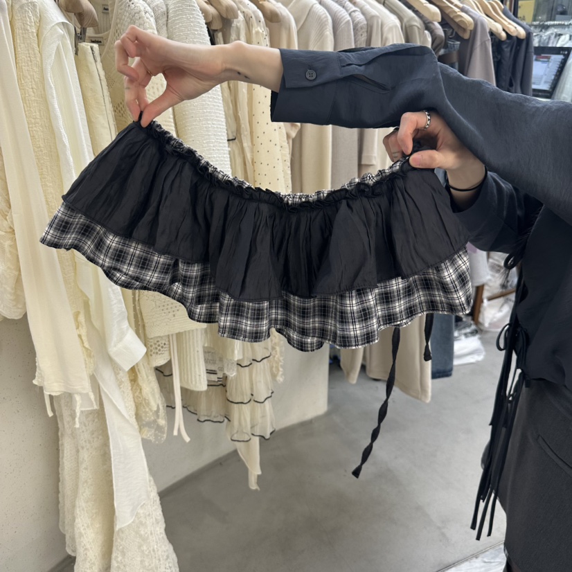FOUNDATION東大門㊣代購女裝新品25秋冬真品推薦人氣職業短裙FOUNDATION短裙