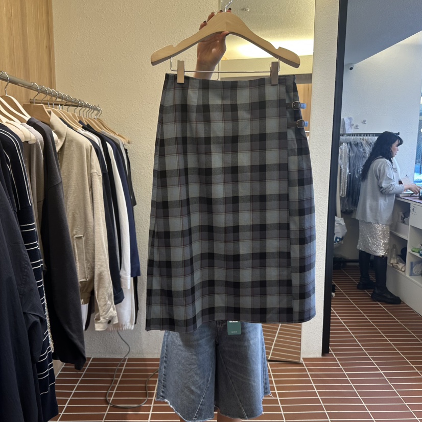 CHOI-L東大門㊣直郵女士新品真品熱賣25秋冬休閑時尚職業長裙CHOI長裙