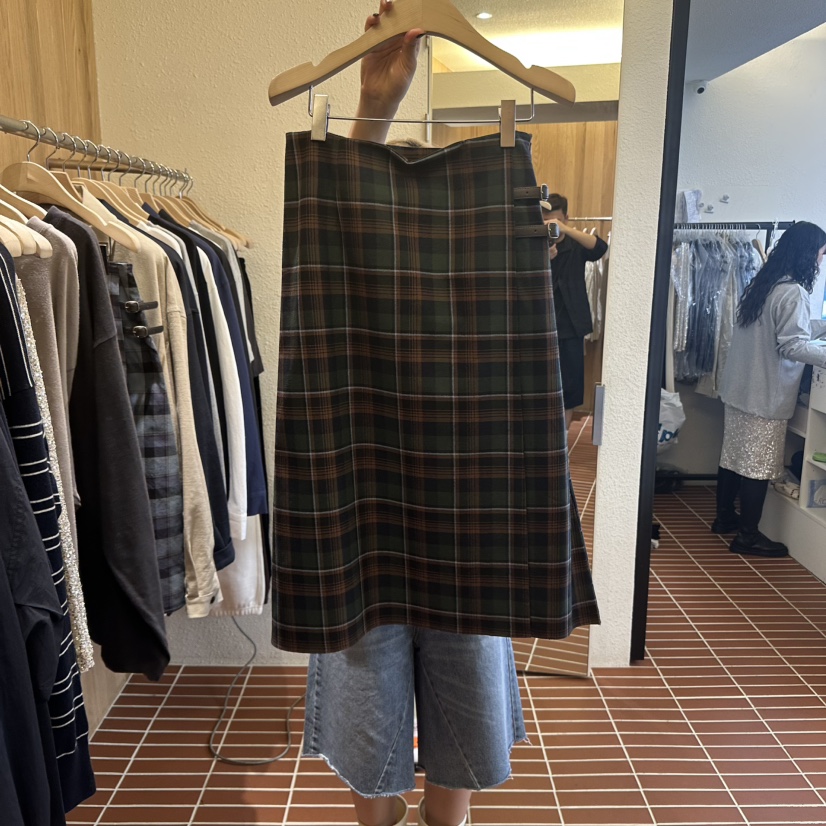 CHOI-L東大門㊣直郵女士新品真品熱賣25秋冬休閑時尚職業長裙CHOI長裙圖色2