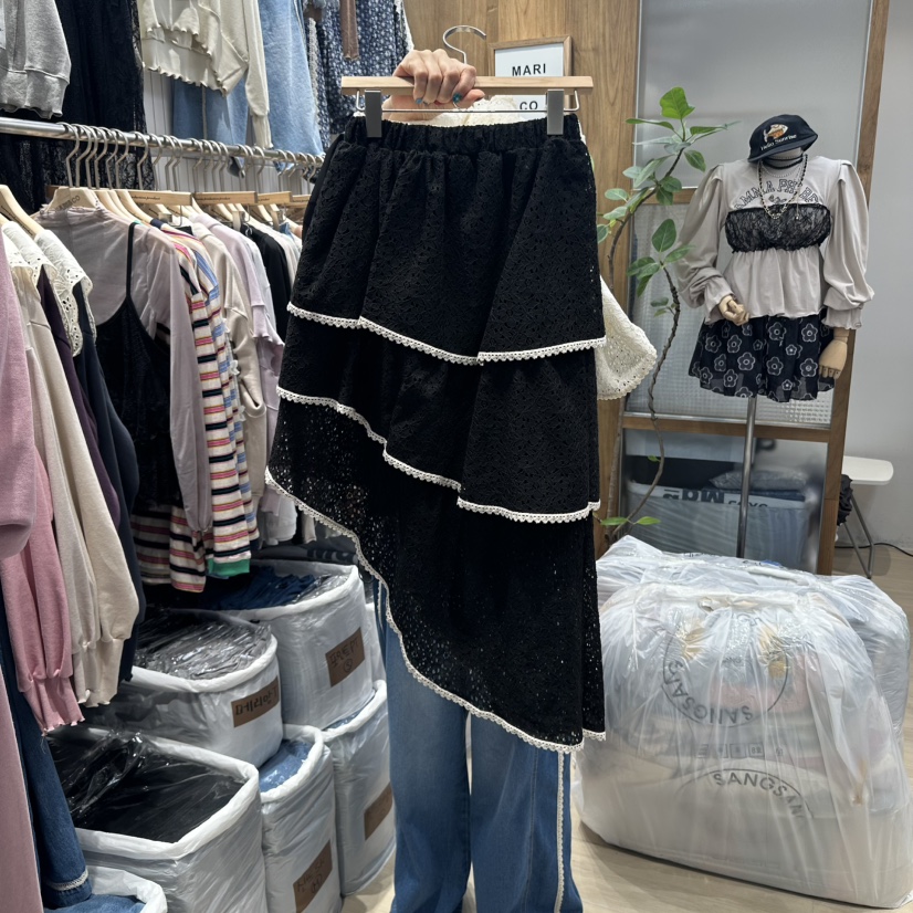 MARI CO東大門㊣直郵女裝新品25秋冬休閑時尚半身裙中短裙MARI CO半身裙/中短裙圖色2