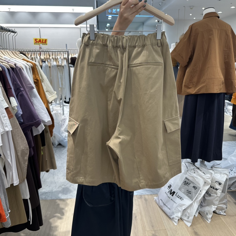 REVE-L韓國直郵㊣女裝新品熱賣時尚人氣職業真品休閑25秋冬短褲REVE-L短褲