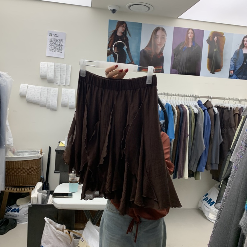 SOLD OUT東大門㊣實拍女裝新款25秋冬真品時尚人氣推薦短裙SOLD OUT短裙