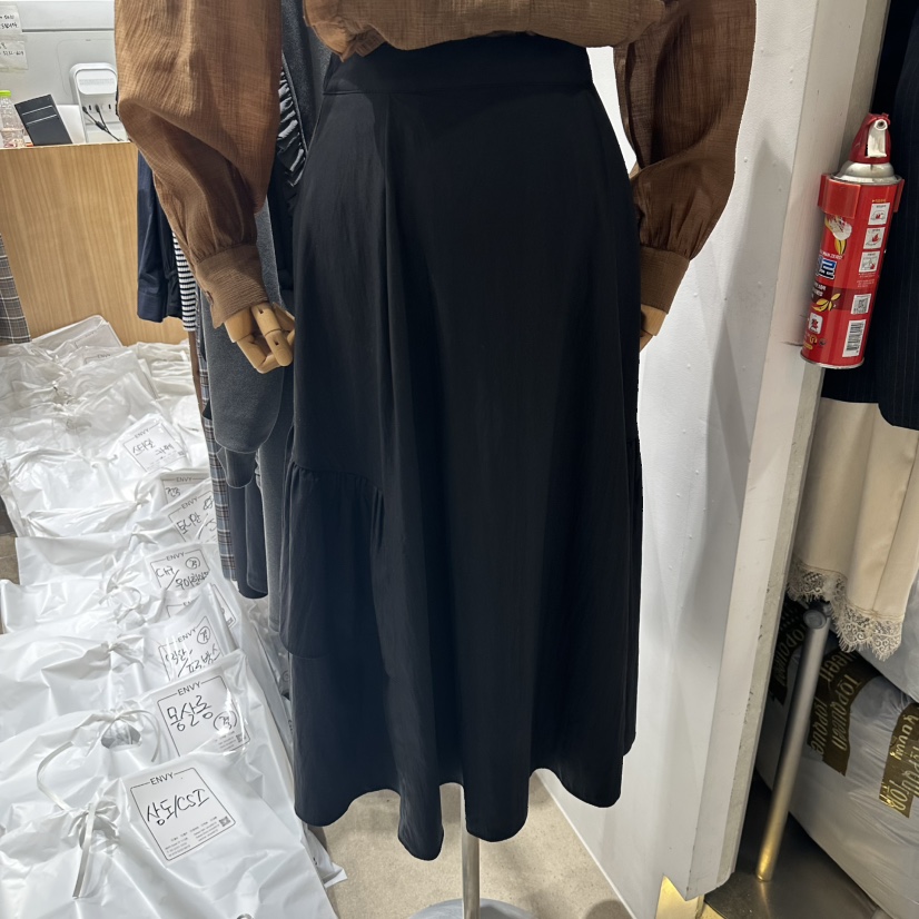 ENVY韓國直郵㊣女裝新品職業休閑25秋冬熱賣真品推薦時尚長裙ENVY長裙圖色2